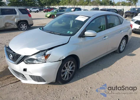 2019 Nissan Sentra Sv z USA, uszkodzony, nr VIN 3N1AB7AP5KY315262